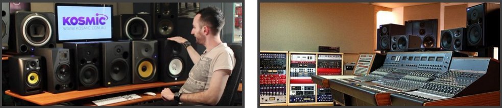 Various small monitors